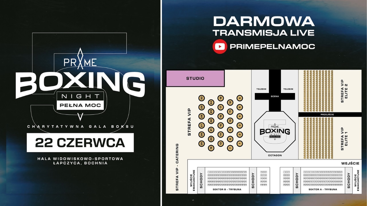 Prime Boxing Night Pełna Moc 5 Prime Boxing Night Pełna Moc 5 - bilety