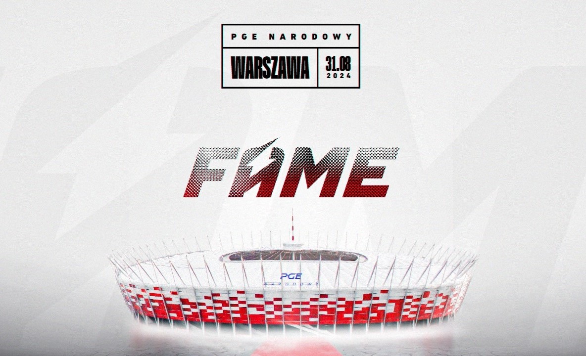 FAME 22 - karta walk / fightcard
