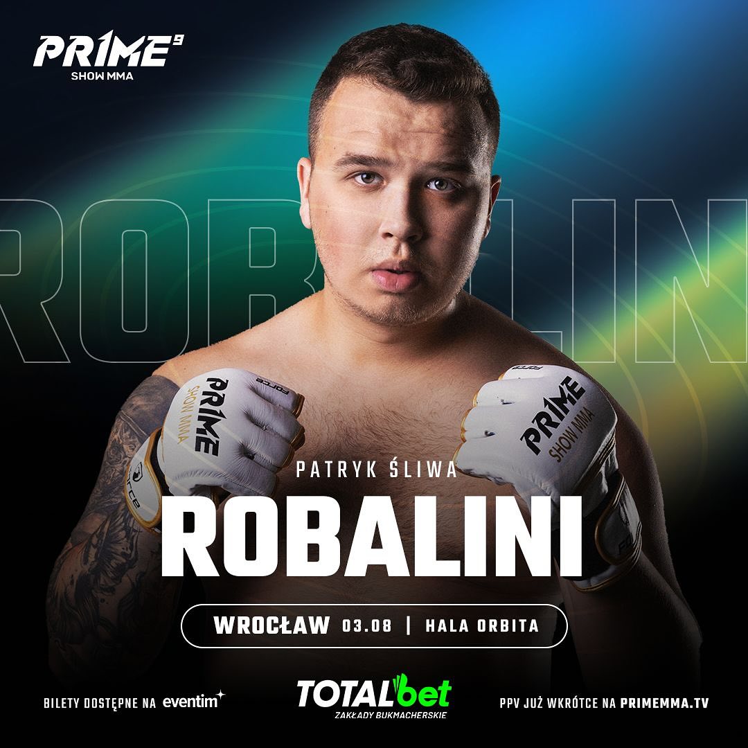 ROBALINI wystąpi na gali PRIME 9