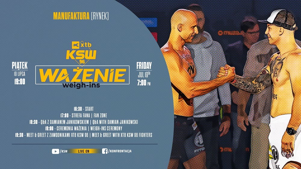 KSW 96 wyniki ważenia