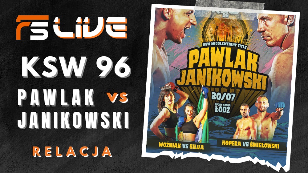 KSW 96 relacja na żywo / live