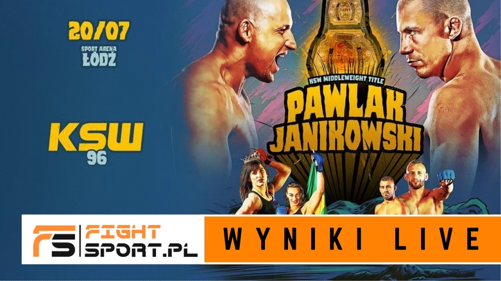 KSW 96 wyniki na żywo / live