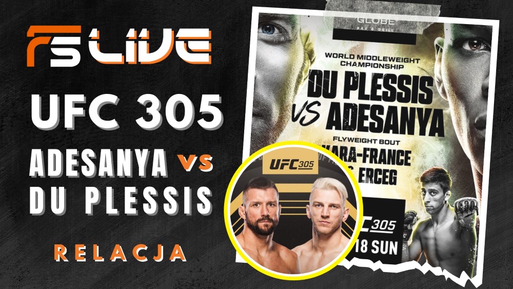 UFC 305 FightSport Relacja LIVE