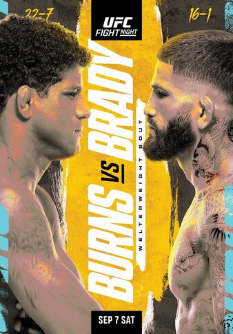 UFC Fight Night Burbs vs Brady