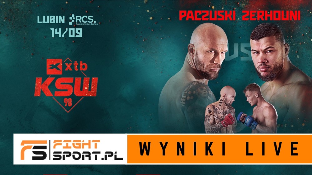 KSW 98 WYNIKI NA ŻYWO
