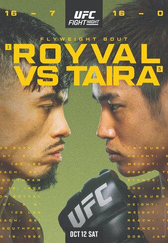 UFC Fight Night Taira vs Royval