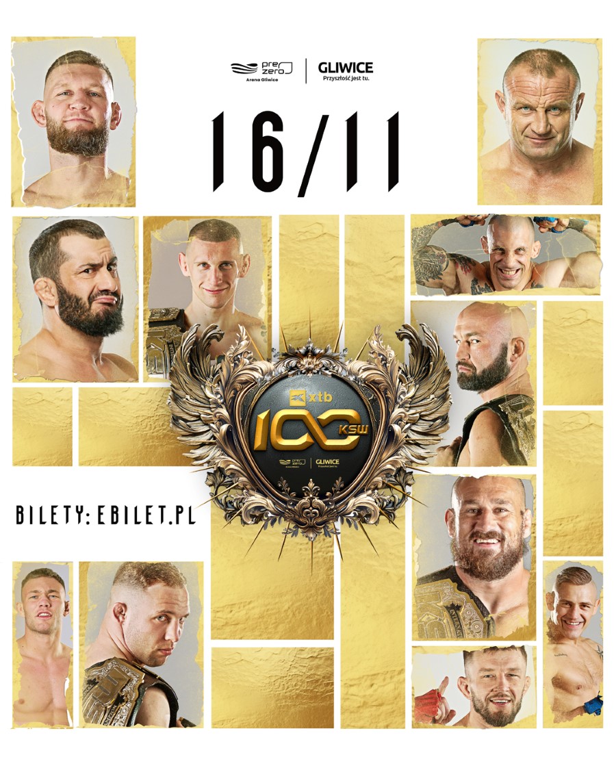 KSW 100 Plakat KSW 100 Plakat