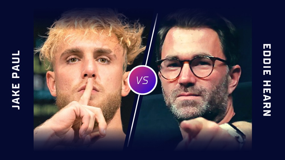 Jake Paul i Eddie Hearn