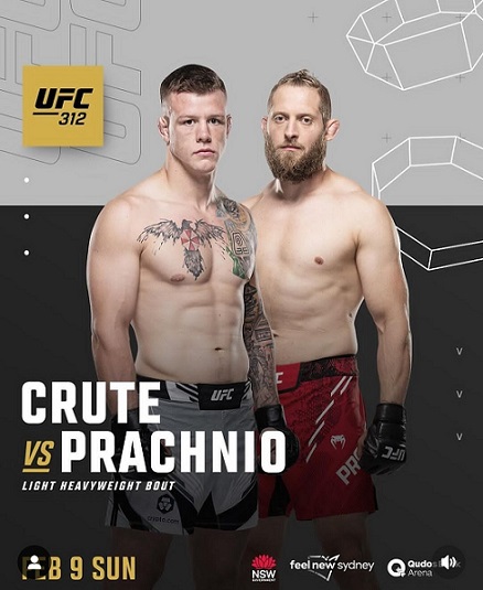 Crute vs prachnio UFC 312