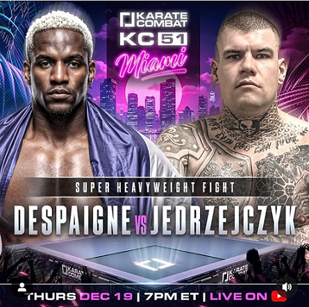 Jędrzejczyk vs Despaigne na Karate Combat 51