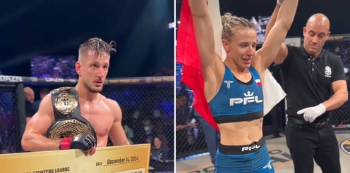 Jakub Kaszuba, Paulina Wiśniewska na PFL