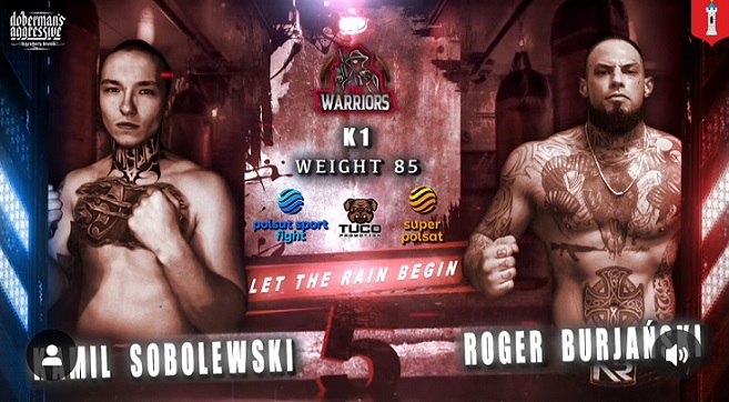 Sobolewski vs Burjanski na The Warriors MMA 5