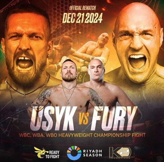 Usyk vs Fury 2