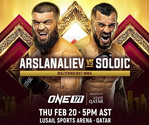 Arslanaliev vs Soldic na ONE 171