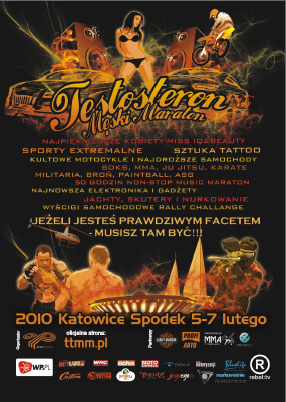 testosteron męski maraton