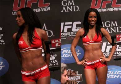 octagon girl chandella powell