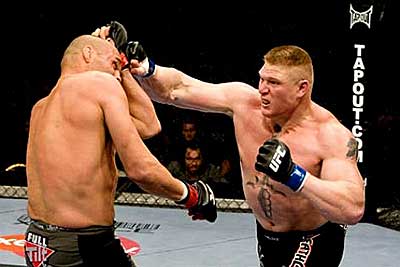 mma ufc lesnar couture