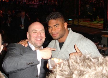 Dana White Alistair Overeem