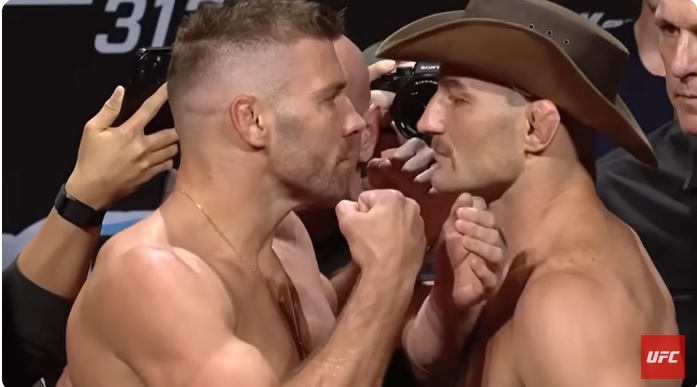 Dricus Du Plessis vs Sean Strickland na UFC 312