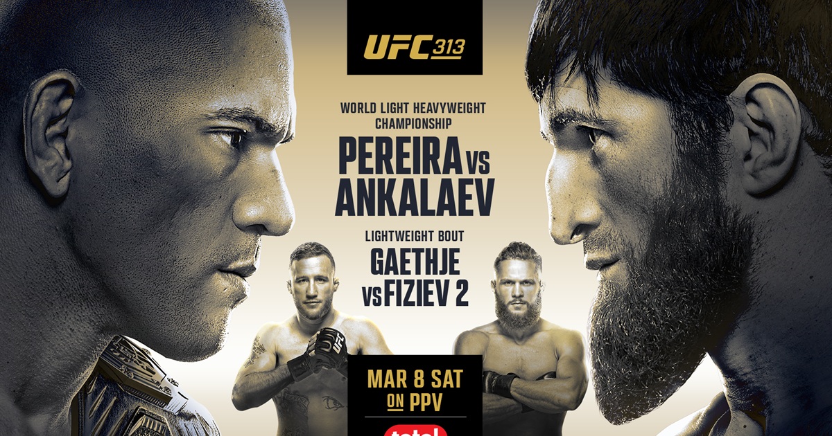 UFC 313 Pereira vs. Anklaev