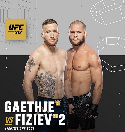 UFC 313 Justin Gaethje vs Rafael Fiziev 2